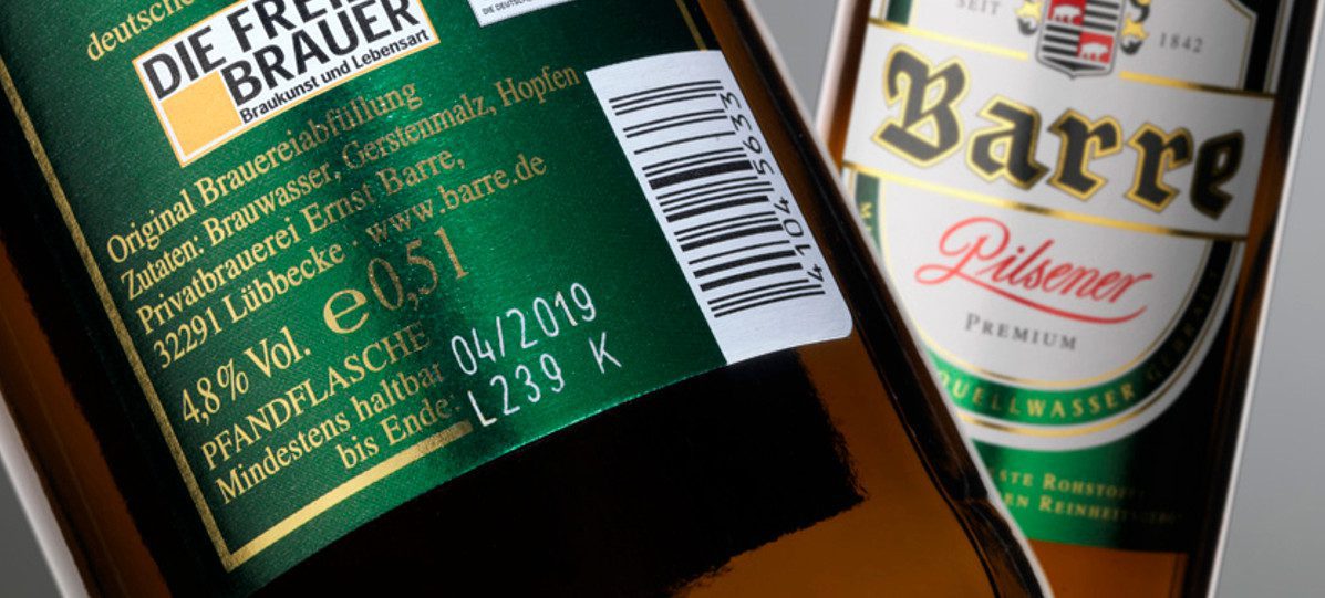 Barre Brauerei – Metallized labels