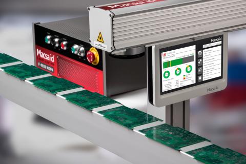 Industrial Fiber Laser. High precision 2D and 3D marking on metals 