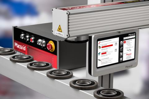 Industrial Fiber Laser. High precision 2D and 3D marking on metals 