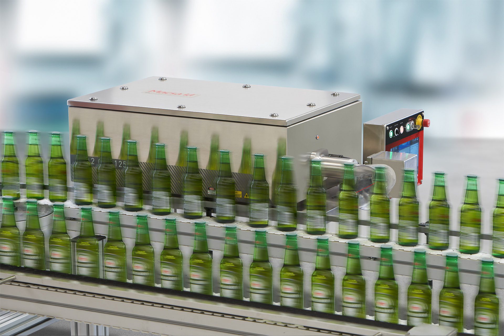 Beverage marking in wet environments - SPA2 WD - Macsa ID