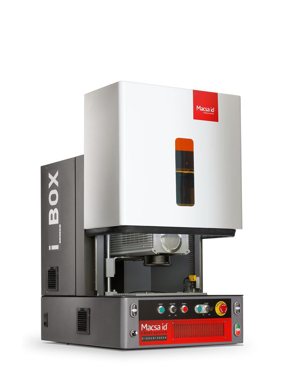 The mid-range laser marking workstation