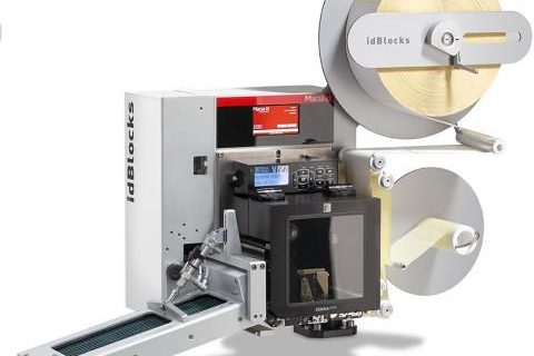 The label applicator system for high speed corners or uneven surfaces