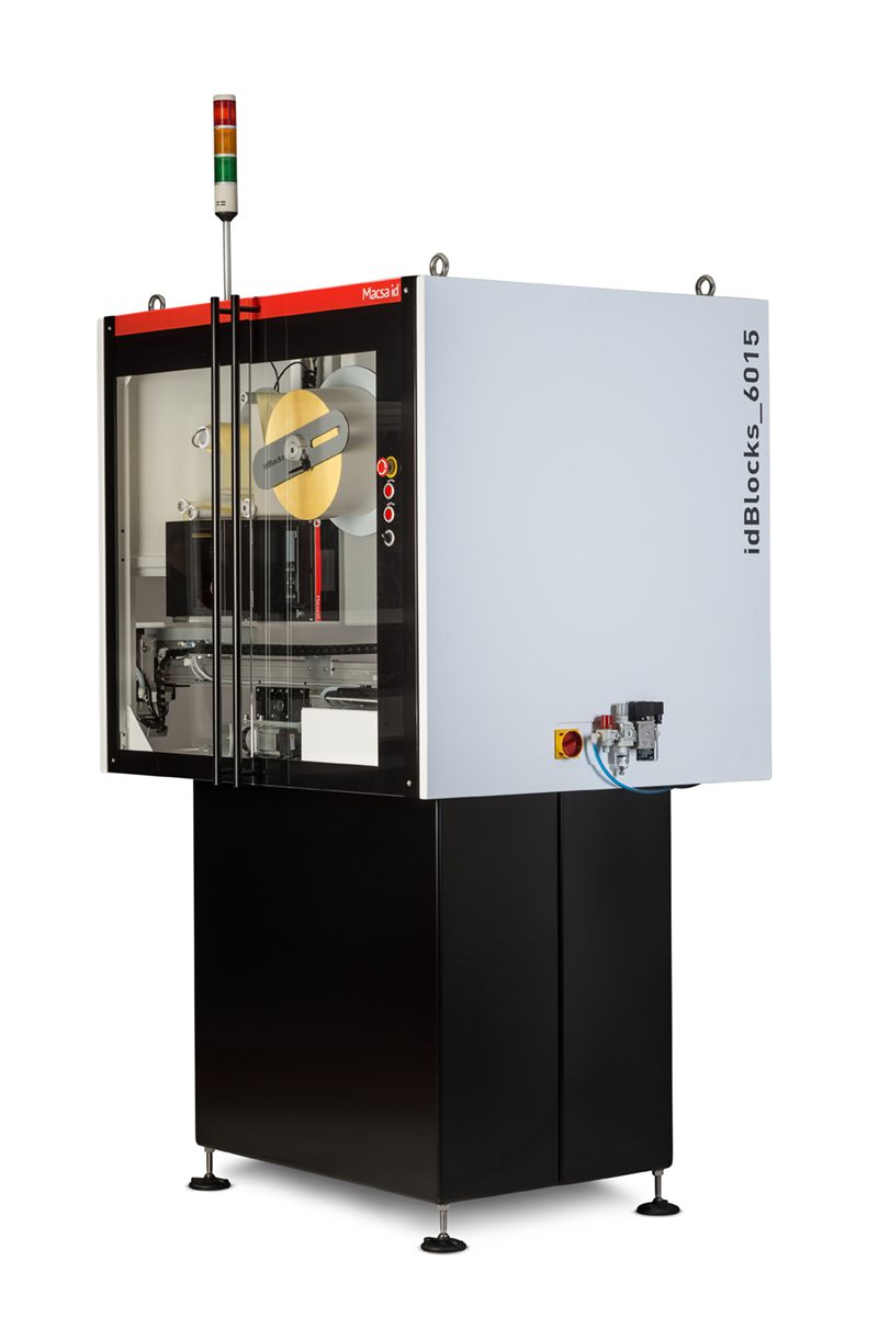 The label applicator system for multiple placement of labels