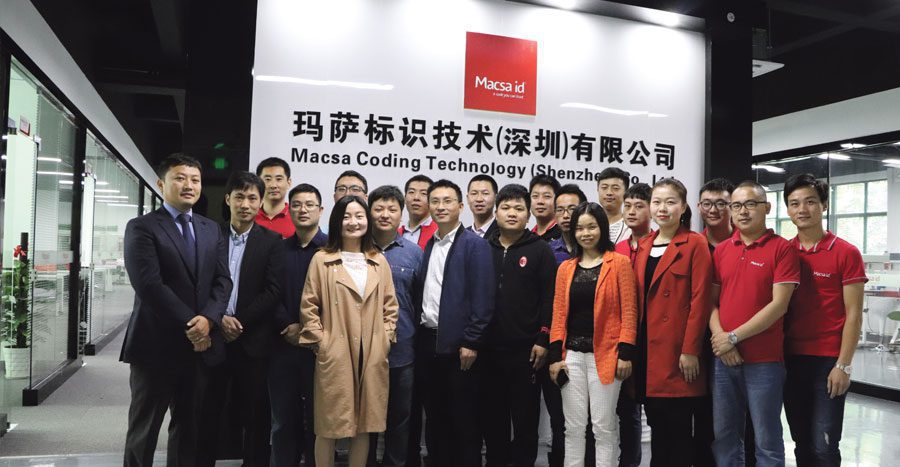 Coding, marking & tracing solutions worldwide - Macsa China
