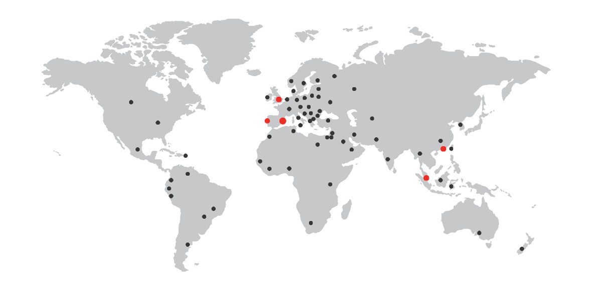 Macsa ID all over the world: internationalisation as part of the company's philosophy.