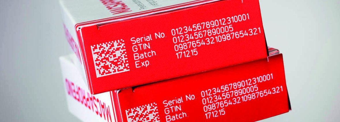 Complex message laser coding on cardboard packaging