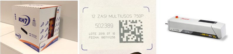 marcaje laser sobre cartón