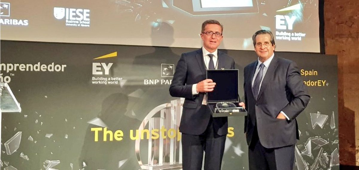 Jordi Piñot, Presidente y CEO de Macsa ID, finalista por Cataluña al Premio Emprendedor del Año de EY