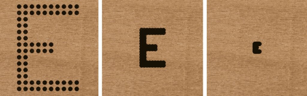 Laser marking of cork bottle stoppers