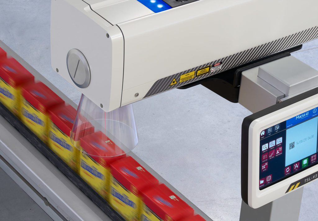 Packaged goods marking SPA2 C Macsa Macsa id will be exhibiting at Foodex Manufacturing Solutions. SPA2 C MACSA