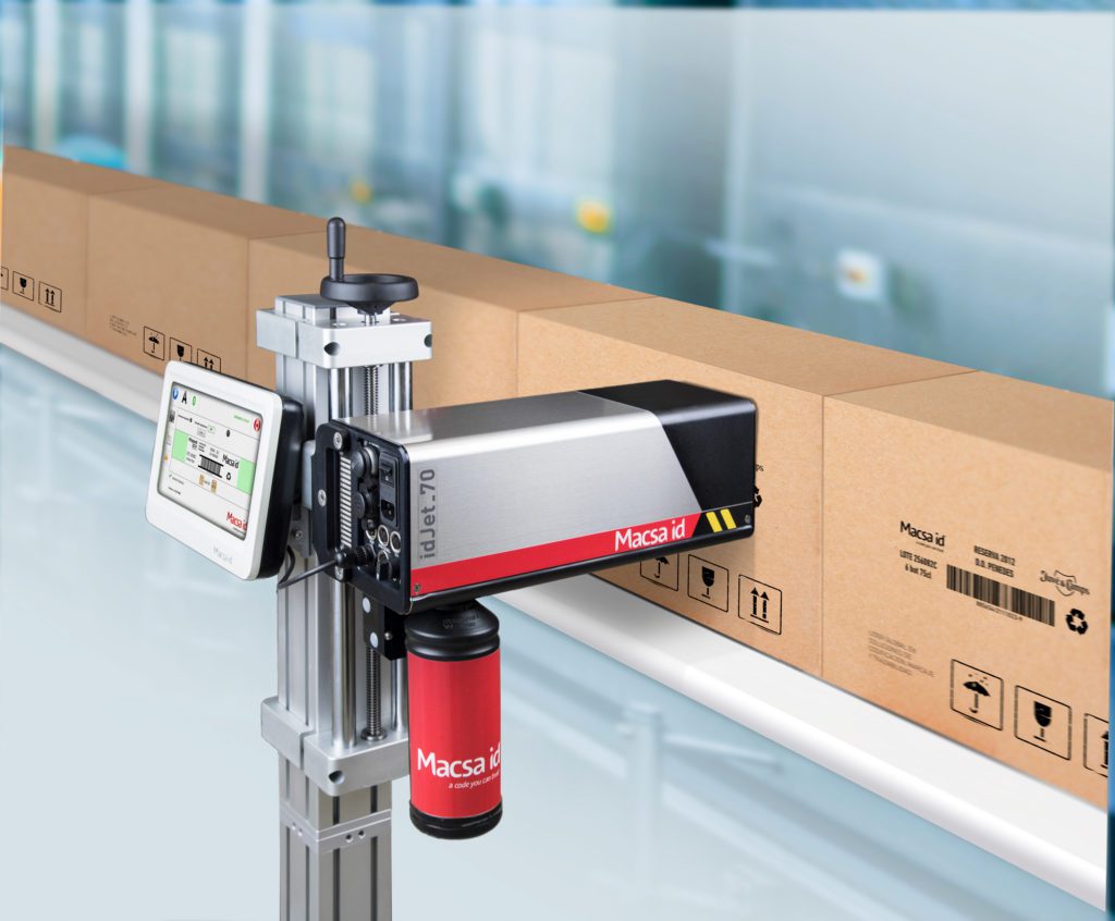 Macsa id will be exhibiting at Foodex Manufacturing Solutions. idJET MACSA inkjet printer