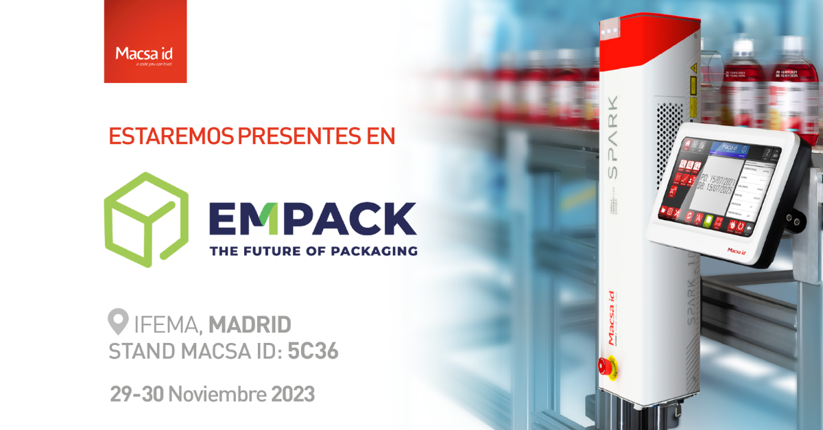 ¡Macsa id estará presente en la nueva edición de Empack Madrid!