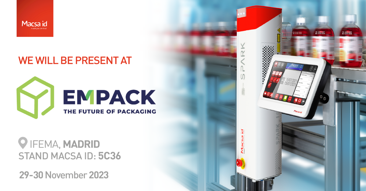 Macsa id will be present at the new edition of Empack Madrid!