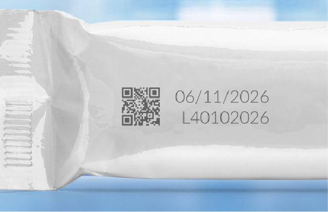 uv laser coding on flexible film with expiration date and lot code – ilumiflex