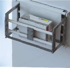 ilumiflex uv laser coder mounted on tto replacement bracket