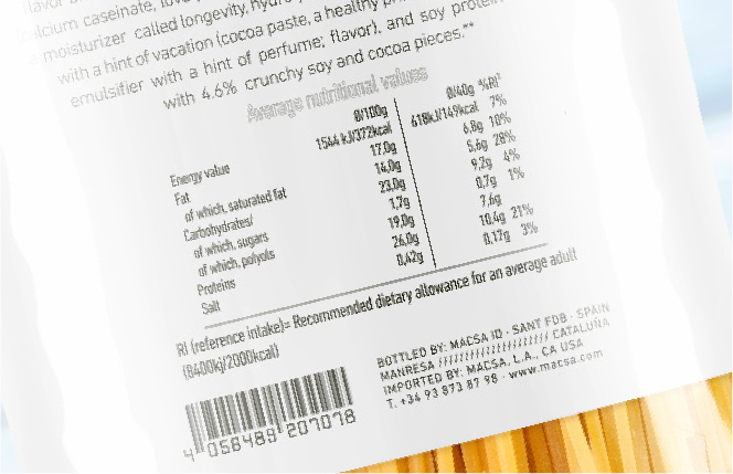 high-contrast uv laser coding on food flexible packaging – ilumiflex
