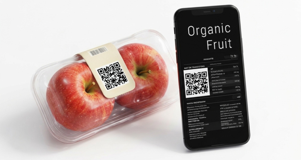 QR codes on packaging