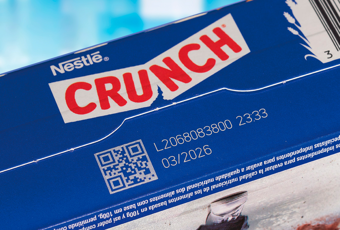 Laser marking on flexible food packaging